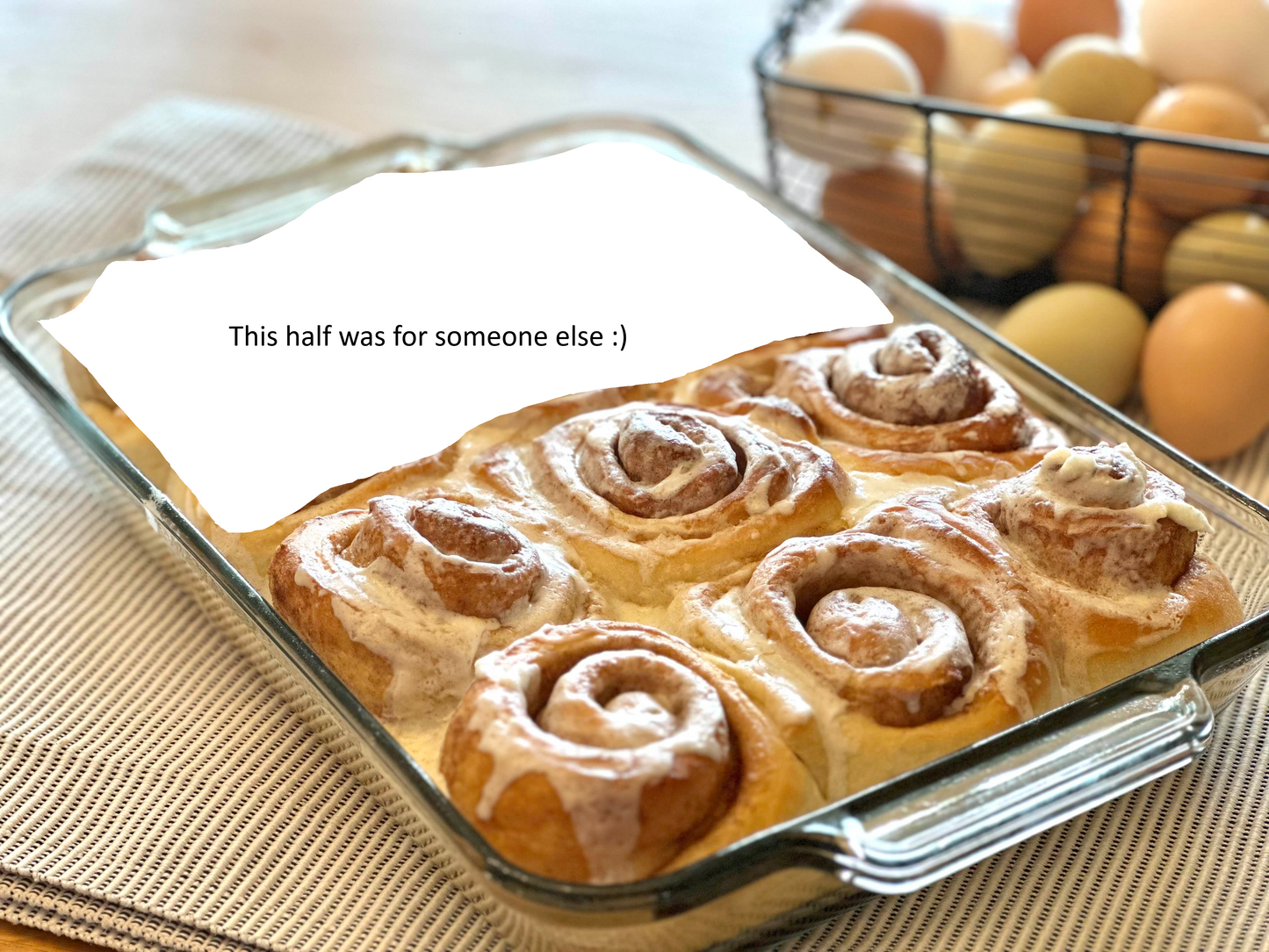 Half Dozen Cinnamon Rolls