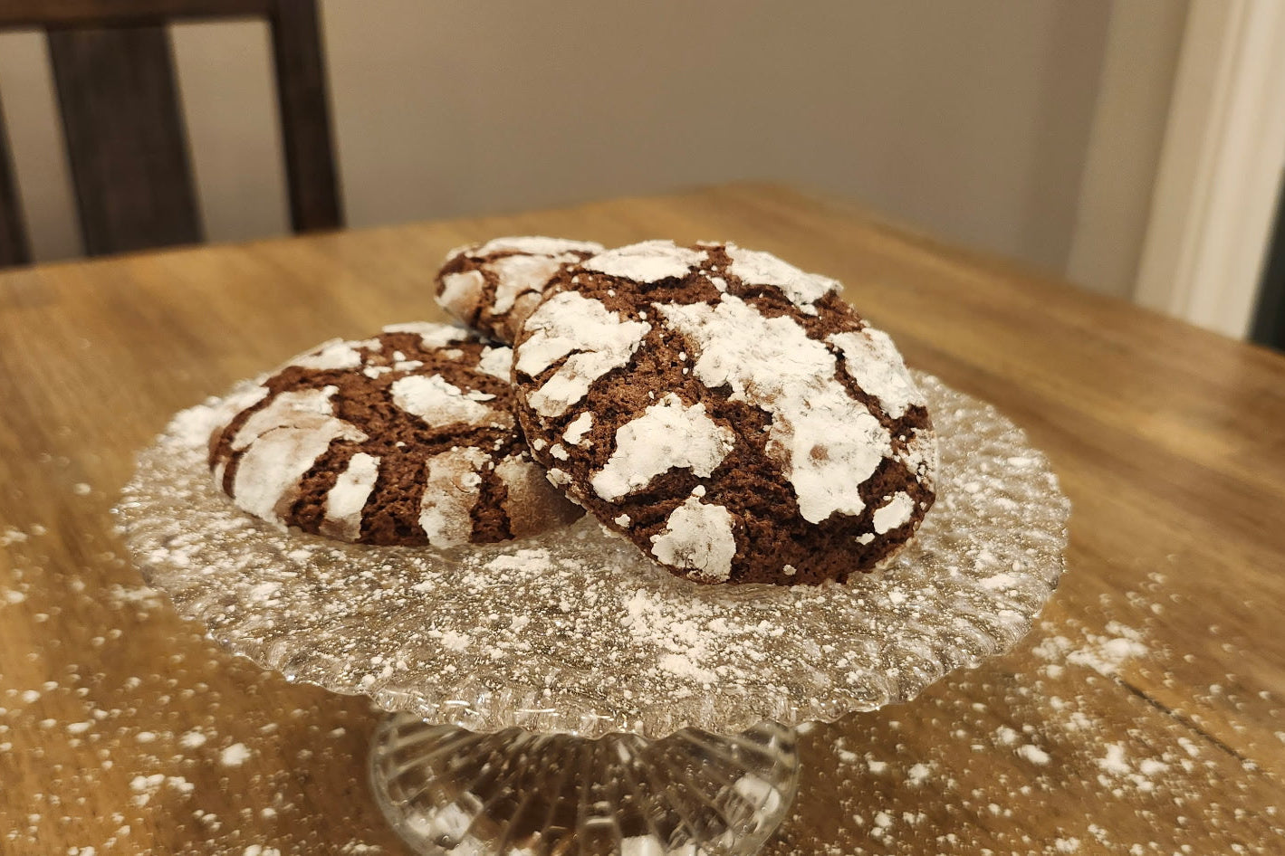Chocolate Crinkle Cookies