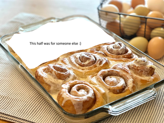 Half Dozen Cinnamon Rolls
